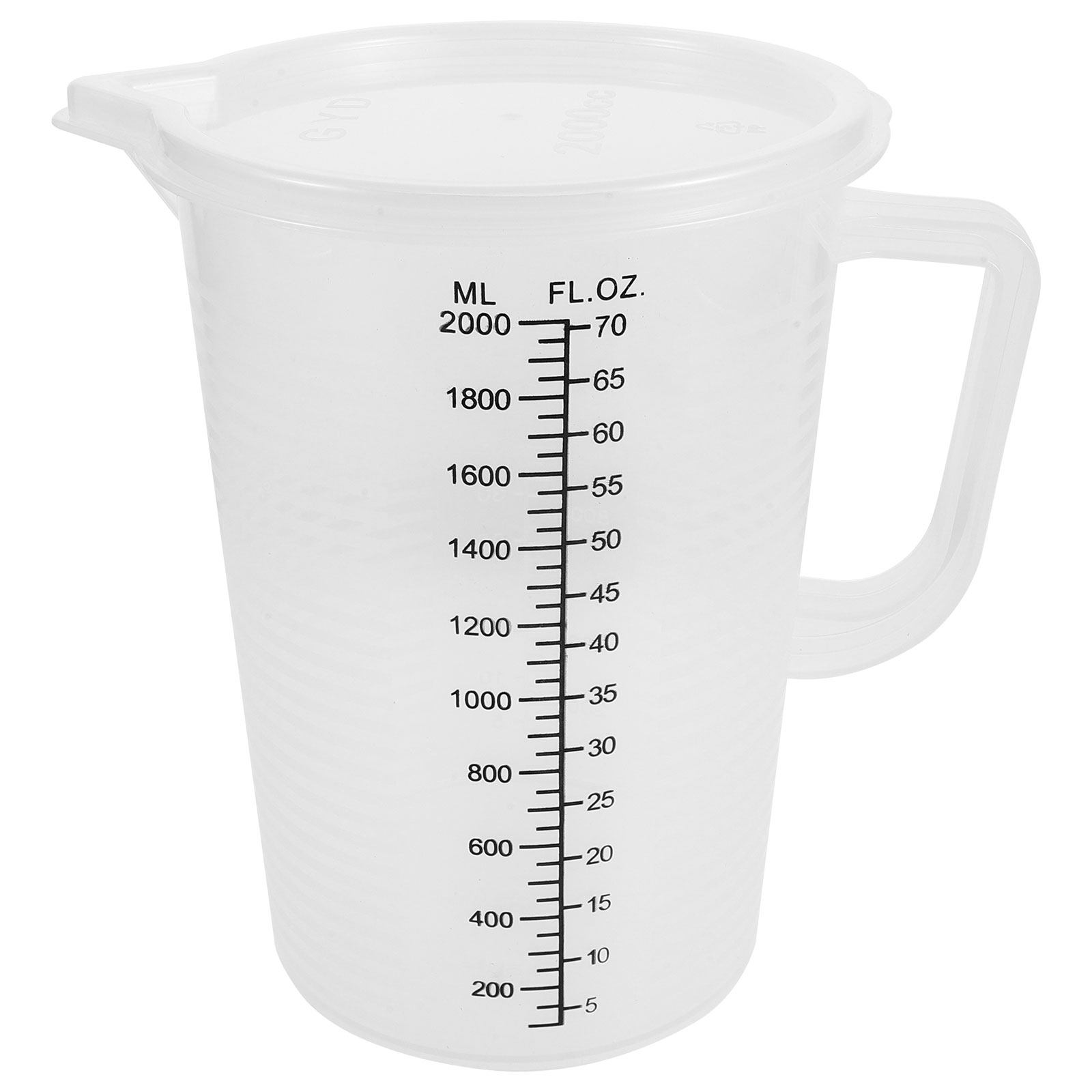 Kitchen Baking Containers - ถ้วยตวงขนาด 2.0 ลิตร แบบสองด้าน มีขีดบอกปริมาตร อุปกรณ์ทำขนม