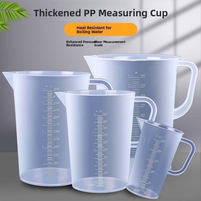 Kitchen Baking Containers - ถ้วยตวงน้ำมันพลาสติก 6 ลิตร ภาชนะใสสำหรับทำอาหารในครัวพร้อมสเกลสำหรับซ่อมรถยนต์และการทำอาหาร
