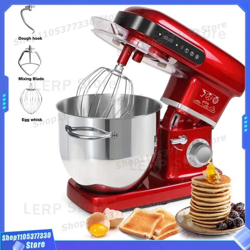 Kitchen Robot Baking - เครื่องผสมแป้งกำลังสูง 2200 วัตต์ ความจุขนาดใหญ่ 10 ลิตร