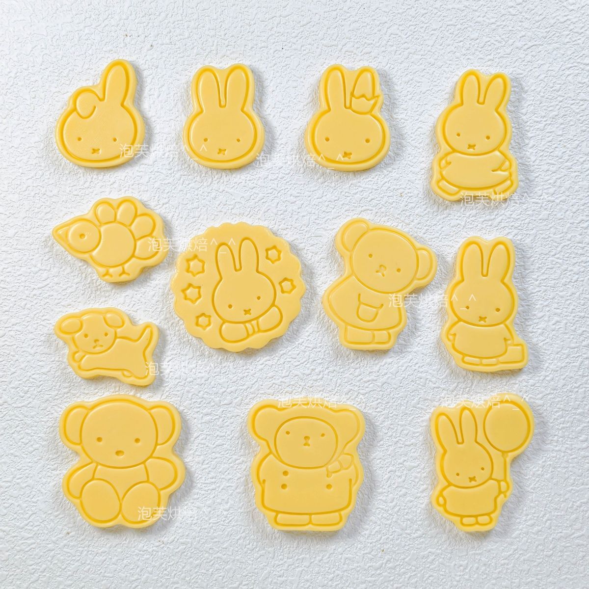 Baking Kitchen Diy - แม่พิมพ์คุกกี้ 3 มิติ น่ารัก ลายมิฟฟี่ ใช้ซ้ำได้