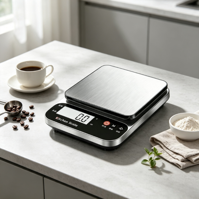 Kitchen And Baking Life - เครื่องชั่งดิจิตอลขนาดเล็กแบบยูนิเซ็กส์ ความแม่นยำสูงสำหรับชั่งอาหารในครัว เหมาะสำหรับการอบขนม กันน้ำ แบตเตอรี่ใช้งานได้นาน ใช้ได้ทั้งในบ้านและเชิงพาณิชย์