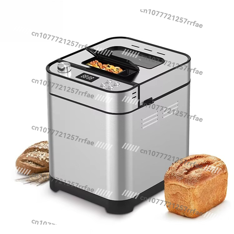 Kitchen Robot Baking - เครื่องทำขนมปังสแตนเลส 900 กรัม พร้อมเครื่องชั่งอิเล็กทรอนิกส์ 25 โหมดการอบ