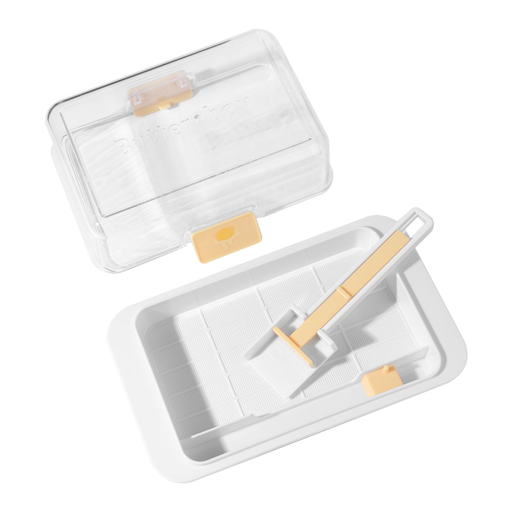 กล่องเก็บเนยฝาใส ป้องกันฝุ่น ใ - Kitchen Baking Containers บทวิจารณ์และราคา