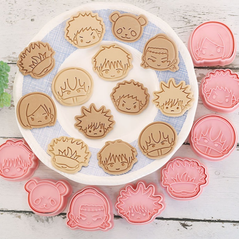 ชุดตัวตัดคุกกี้ลายอนิเมะจูจุตส - Baking Kitchen Diy บทวิจารณ์และราคา