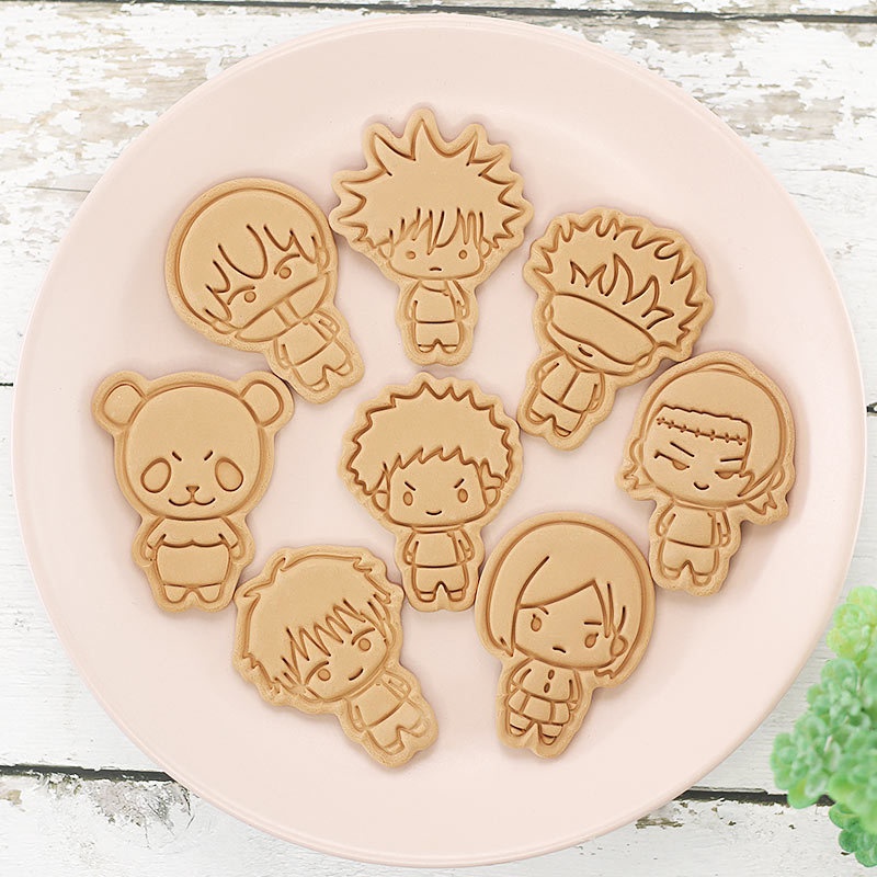 ชุดตัวตัดคุกกี้ลายอนิเมะจูจุตส - Baking Kitchen Diy บทวิจารณ์และราคา
