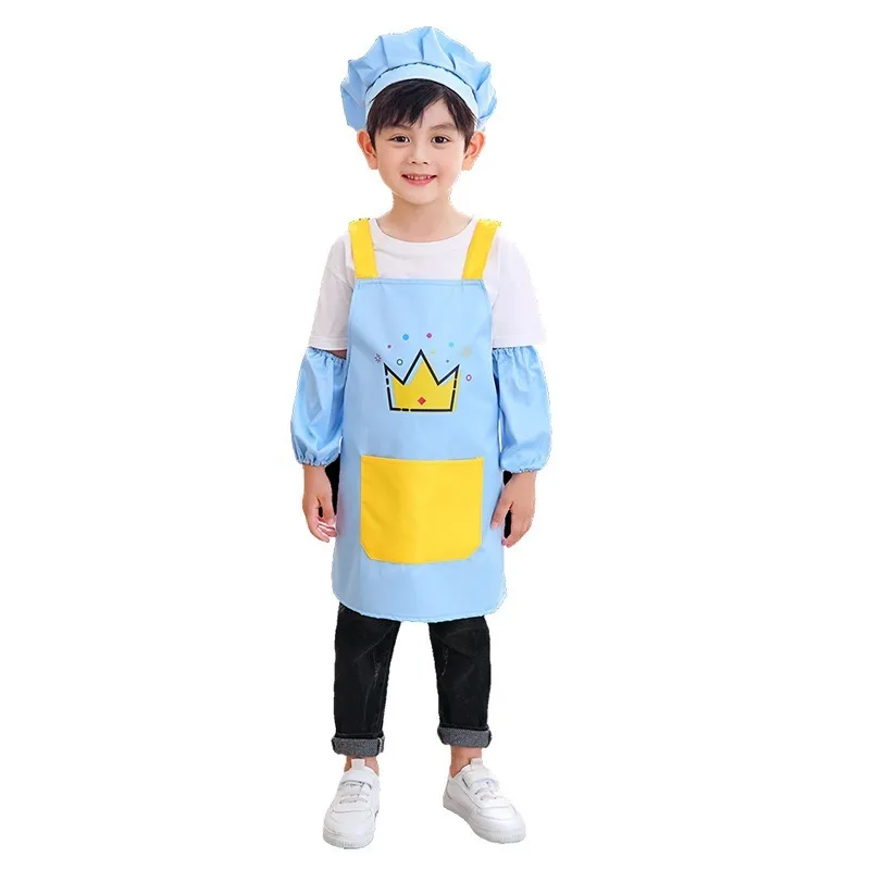 ชุดผ้ากันเปื้อนเด็ก 3 ชิ้น สำห - Kitchen Baking Drawing บทวิจารณ์และราคา