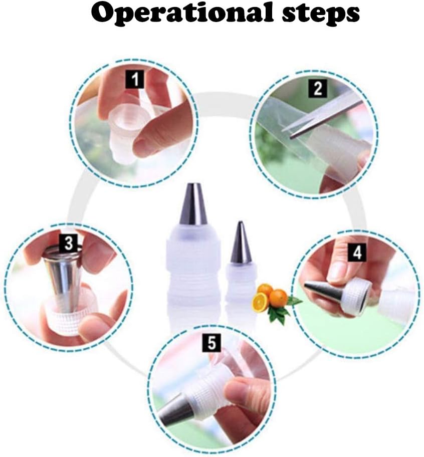 หัวบีบครีมแบบต่างๆ 5-20 ชิ้น ส - Piping Bag Disposable บทวิจารณ์และราคา
