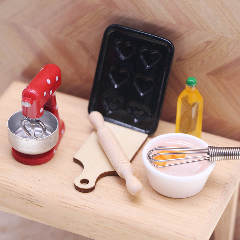 (.) 1:12 DIY บ้านตุ๊กตาจิ๋วอุป - Kitchen Baking Appliances บทวิจารณ์และราคา