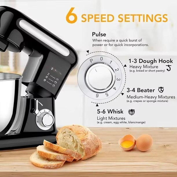 เครื่องผสมอาหารไฟฟ้าอเนกประสงค - Kitchen Robot Baking บทวิจารณ์และราคา