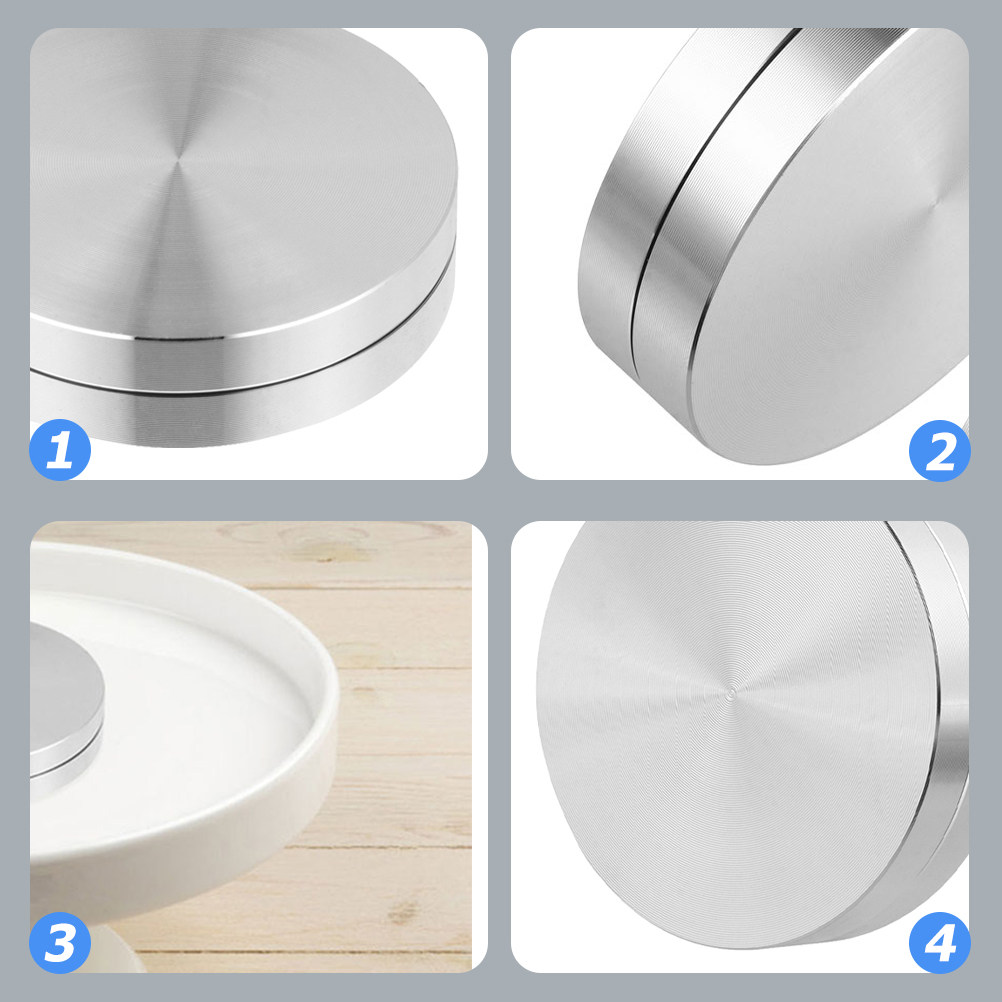 ฐานหมุนเค้กแบบหมุนได้ 2 ชิ้น พ - Kitchen Baking Table บทวิจารณ์และราคา