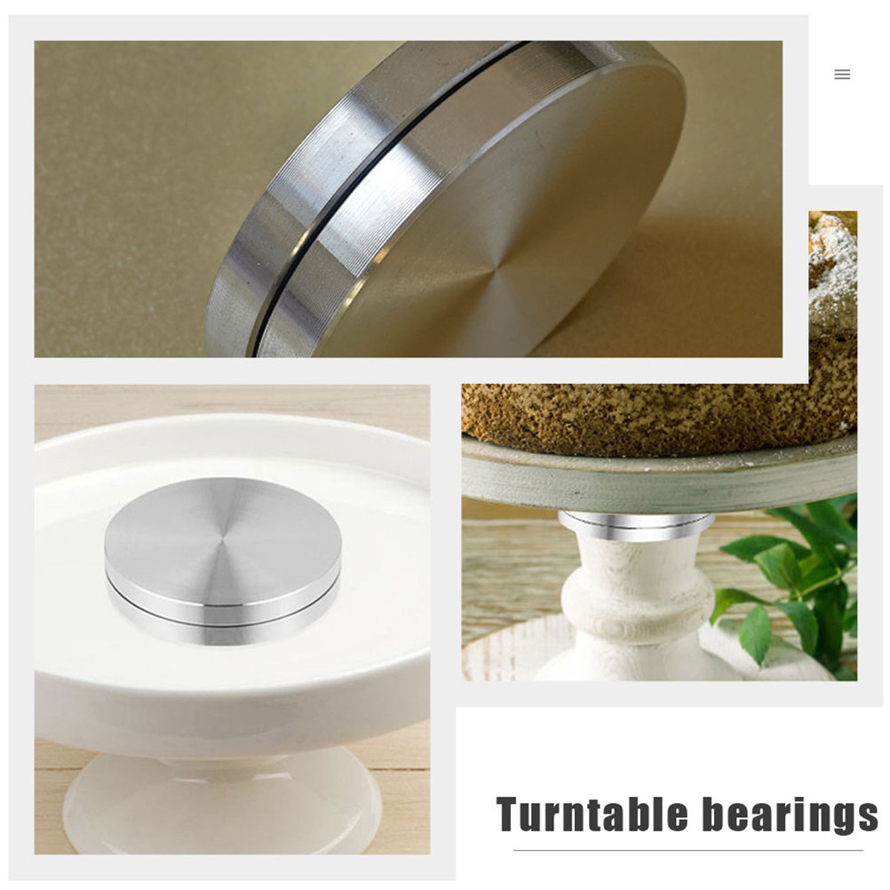 ฐานหมุนเค้กแบบหมุนได้ 2 ชิ้น พ - Kitchen Baking Table บทวิจารณ์และราคา