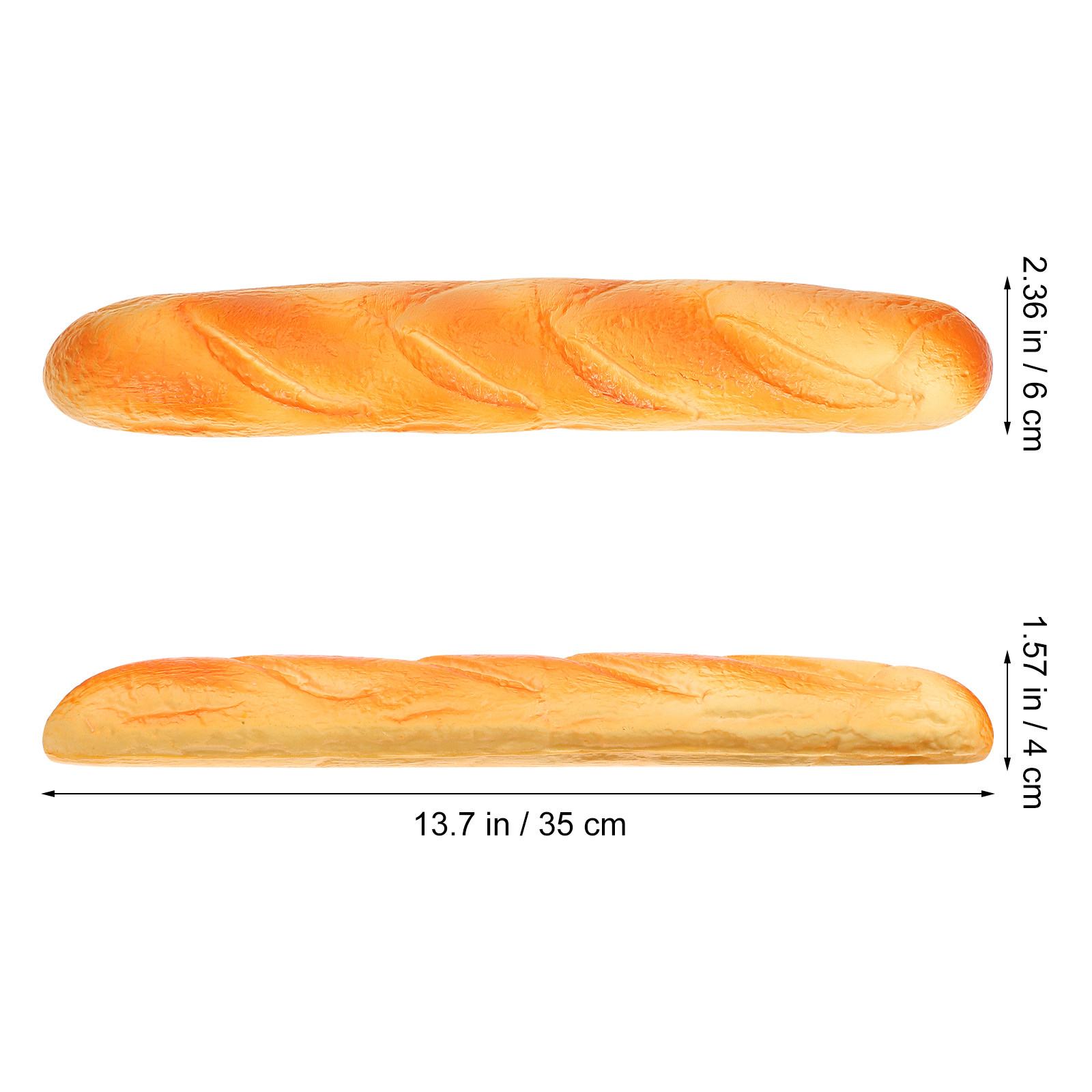 ขนมปังจำลอง PU สีเหลือง ขนมปัง - Kitchen Baking Drawing บทวิจารณ์และราคา