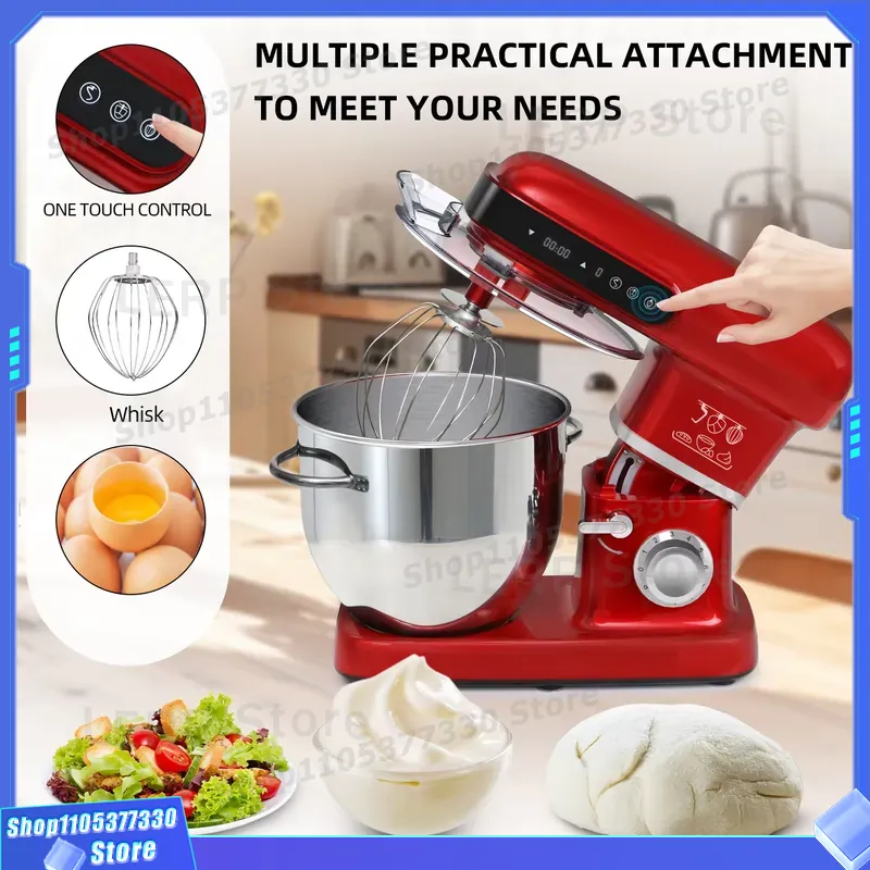 เครื่องผสมแป้งกำลังสูง 2200 วั - Kitchen Robot Baking บทวิจารณ์และราคา