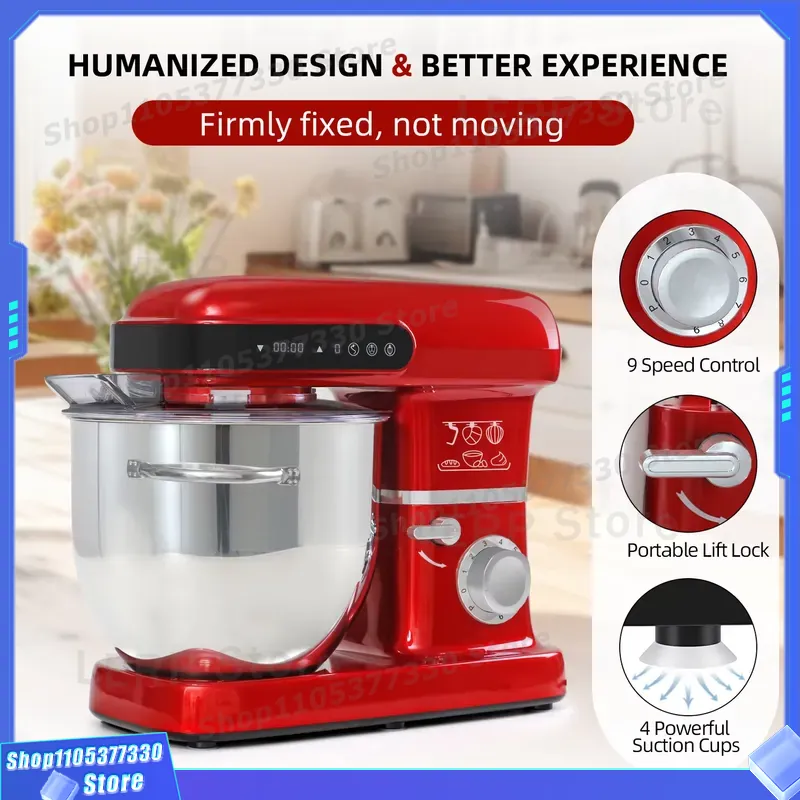เครื่องผสมแป้งกำลังสูง 2200 วั - Kitchen Robot Baking บทวิจารณ์และราคา