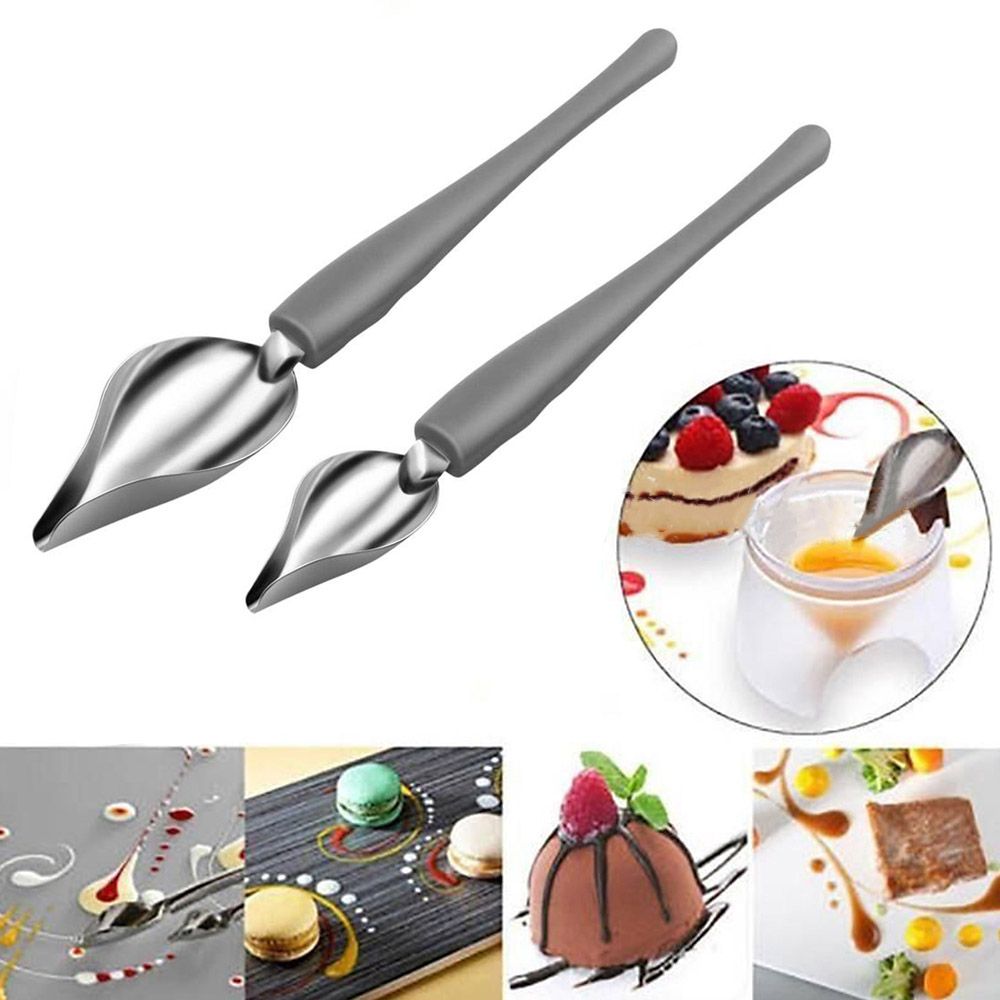ช้อนเหล็กสำหรับวาดภาพ ช้อนสำหร - Kitchen Baking Drawing บทวิจารณ์และราคา