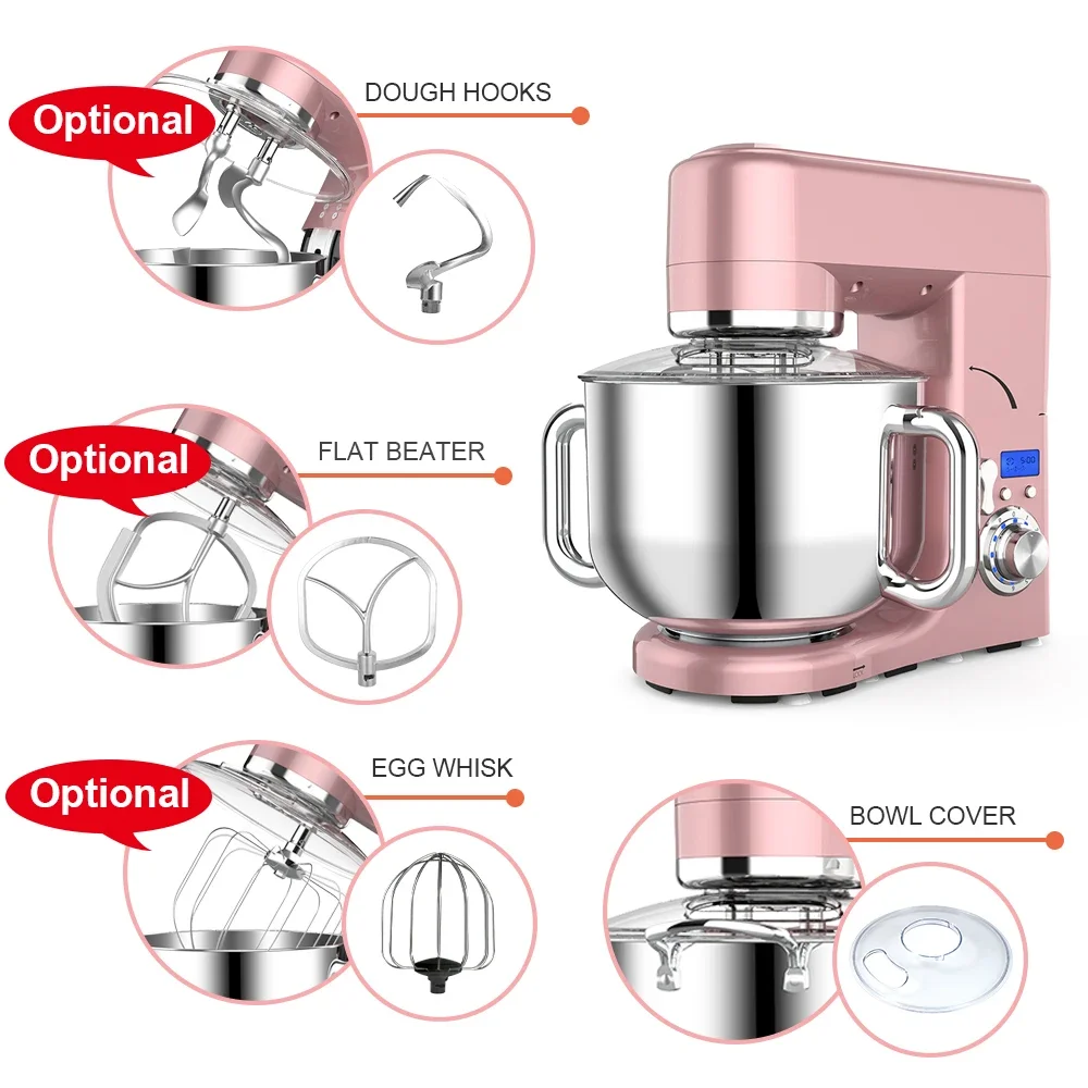 ใหม่มาถึงใหม่ Arrivalfor 1500W - Kitchen Robot Baking บทวิจารณ์และราคา