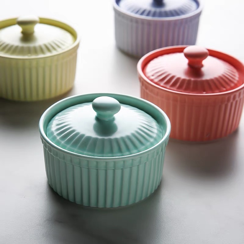 ชุดถ้วยเซรามิกพร้อมฝาปิด ใช้กั - Kitchen Baking Tray Set บทวิจารณ์และราคา