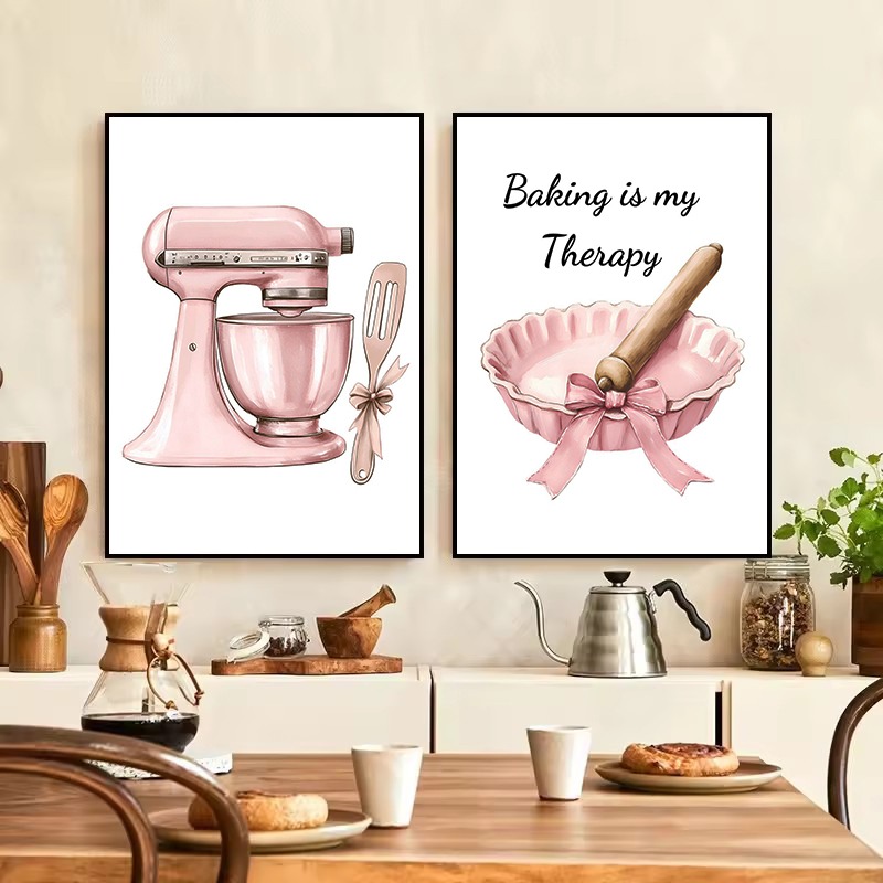 Retro สีชมพูครัวน่ารัก Mixer & - Kitchen And Baking Life บทวิจารณ์และราคา