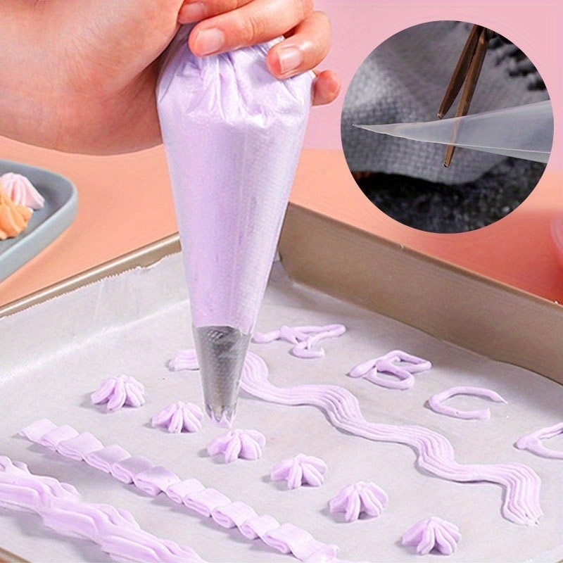 100 ชิ้น - ถุงบีบครีมแบบใช้แล้ - Piping Bag Disposable บทวิจารณ์และราคา