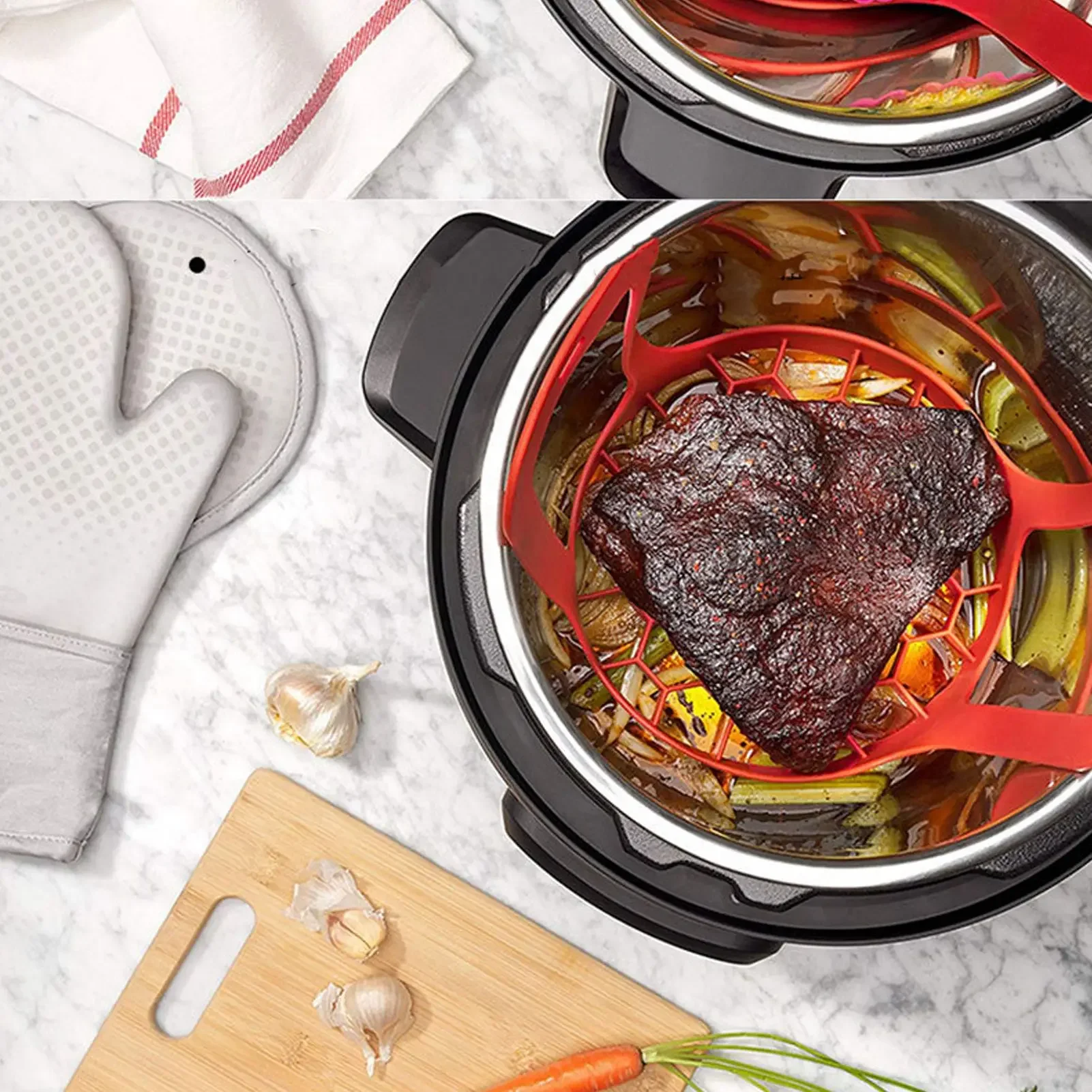 ชุดอุปกรณ์ครัวซิลิโคนอเนกประสง - Kitchen Baking Tray Set บทวิจารณ์และราคา