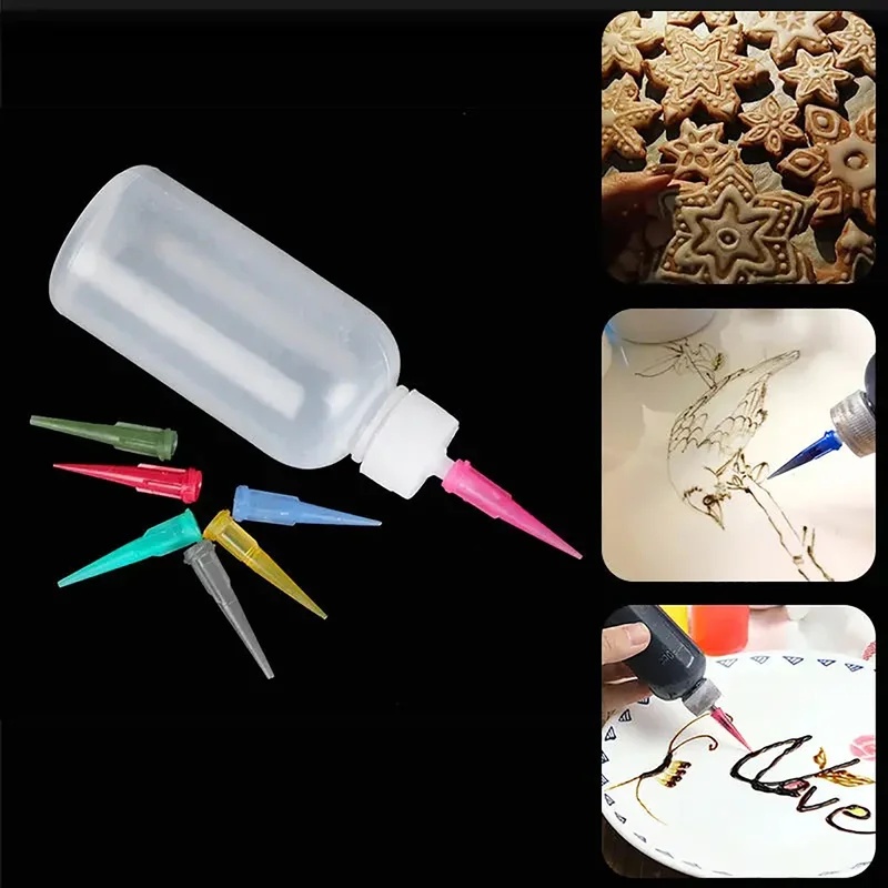 ชุดขวดบีบครีม/แยม 1-6 ชิ้น พร้ - Kitchen Baking Drawing บทวิจารณ์และราคา