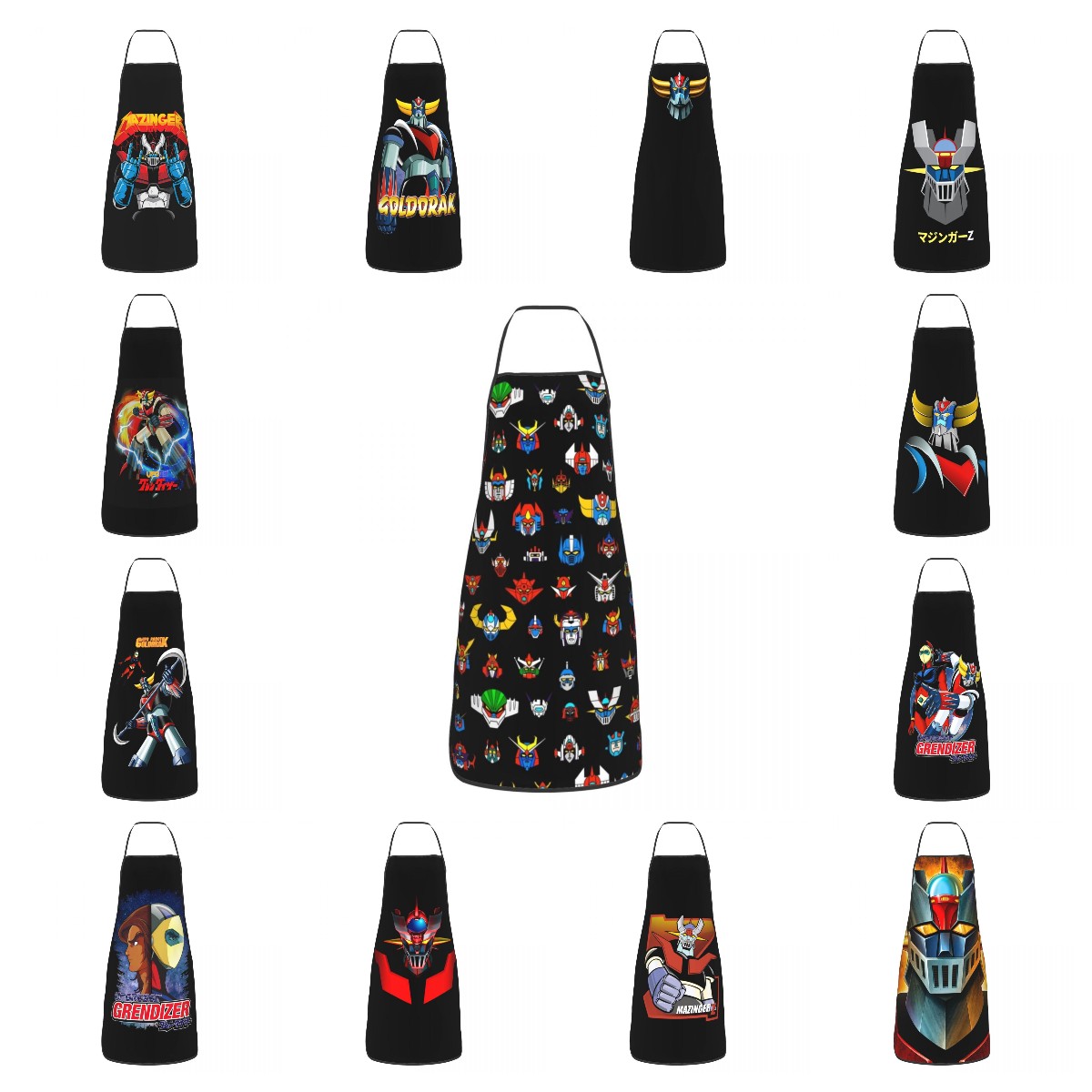 Ufo หุ่นยนต์โลโก้ตลกผ้ากันเปื้ - Kitchen Robot Baking บทวิจารณ์และราคา