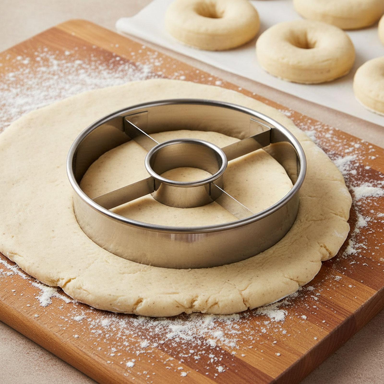 เครื่องมือทำขนมโดนัททรงกลมสแตน - Baking Kitchen At Home บทวิจารณ์และราคา
