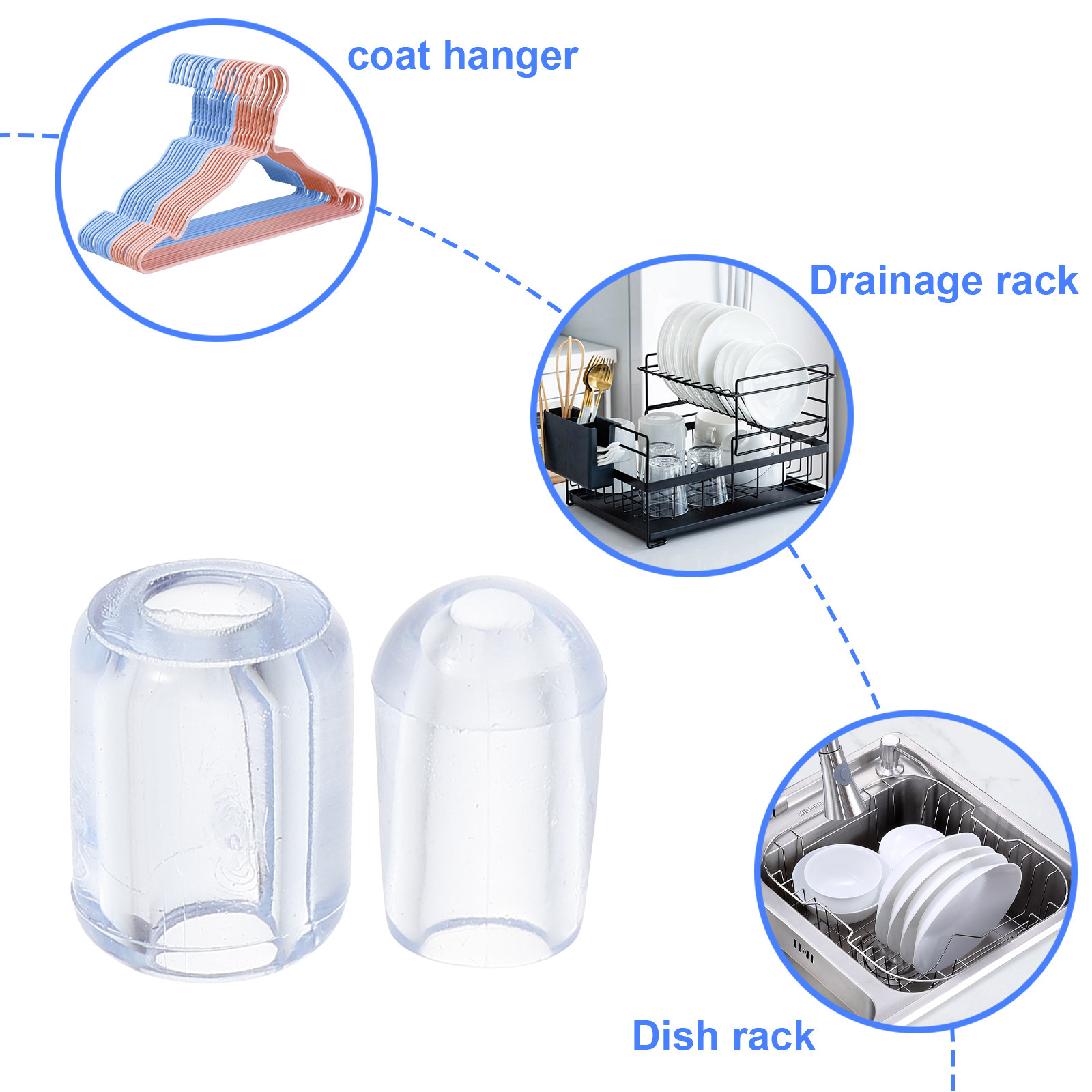 80 ชิ้น แผ่นรองขาตั้งอ่างล้างจ - Kitchen Baking Storage บทวิจารณ์และราคา