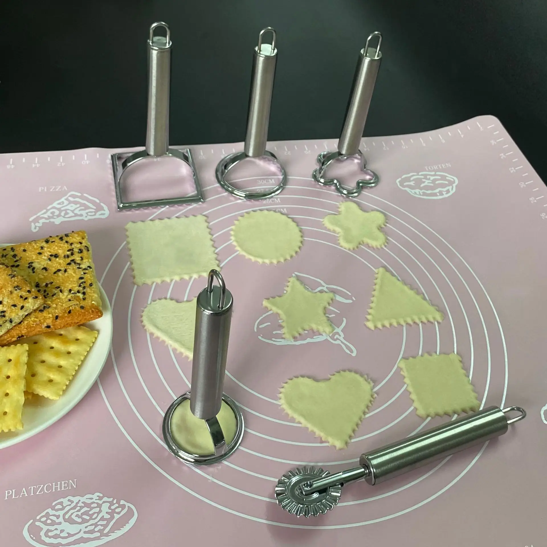 แม่พิมพ์กดแป้งรูปทรงกลมสำหรับท - Baking Kitchen At Home บทวิจารณ์และราคา