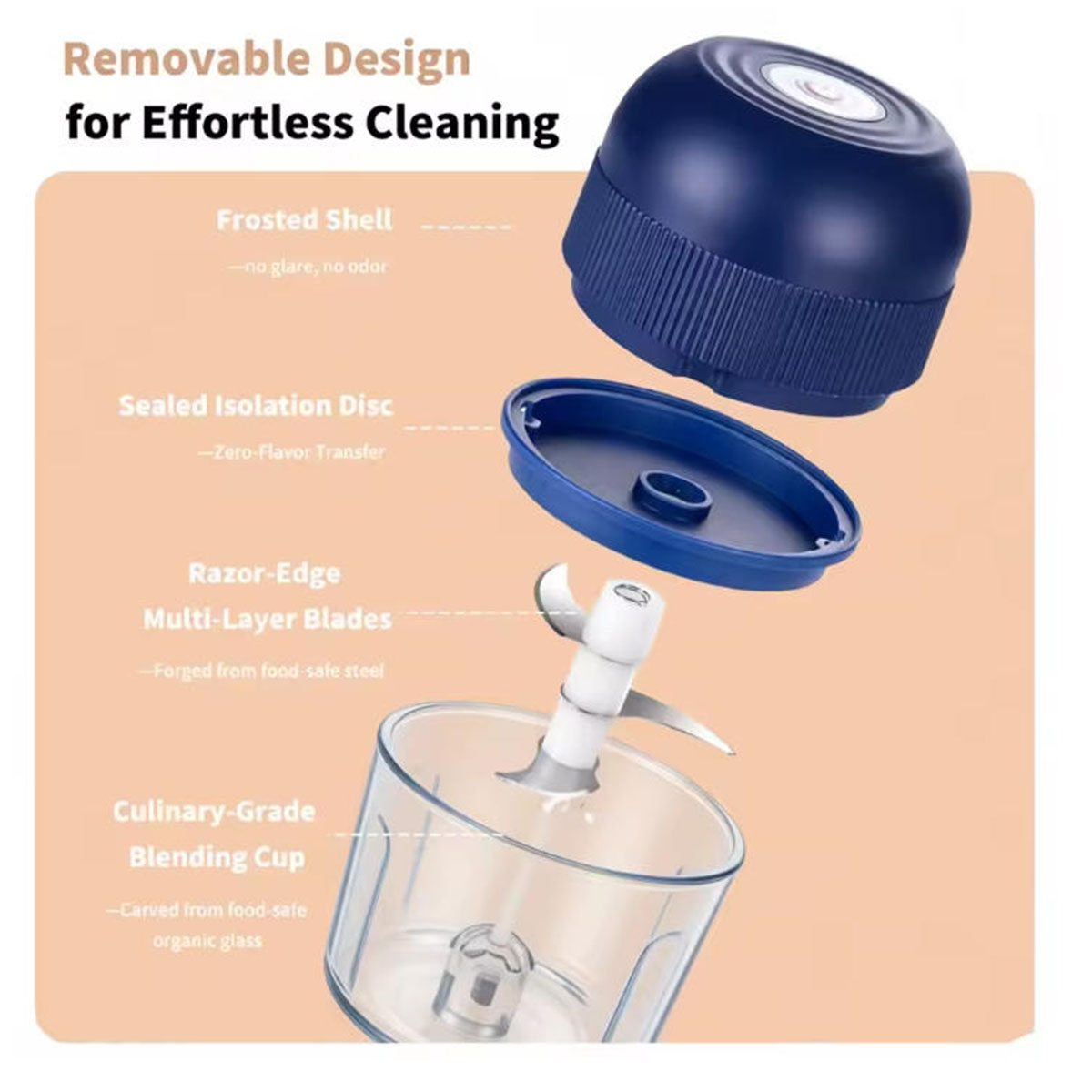 เครื่องบดกระเทียมไฟฟ้า 1 ชิ้น  - Kitchen Baking Appliances บทวิจารณ์และราคา