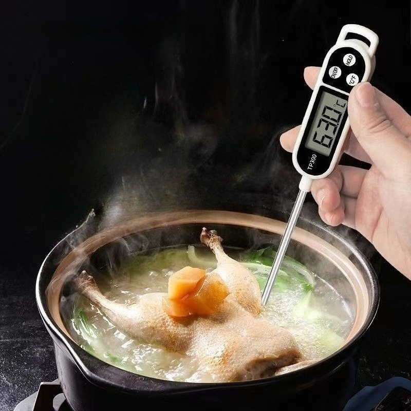 เทอร์โมมิเตอร์วัดอุณหภูมิอาหาร - Kitchen Baking Storage บทวิจารณ์และราคา