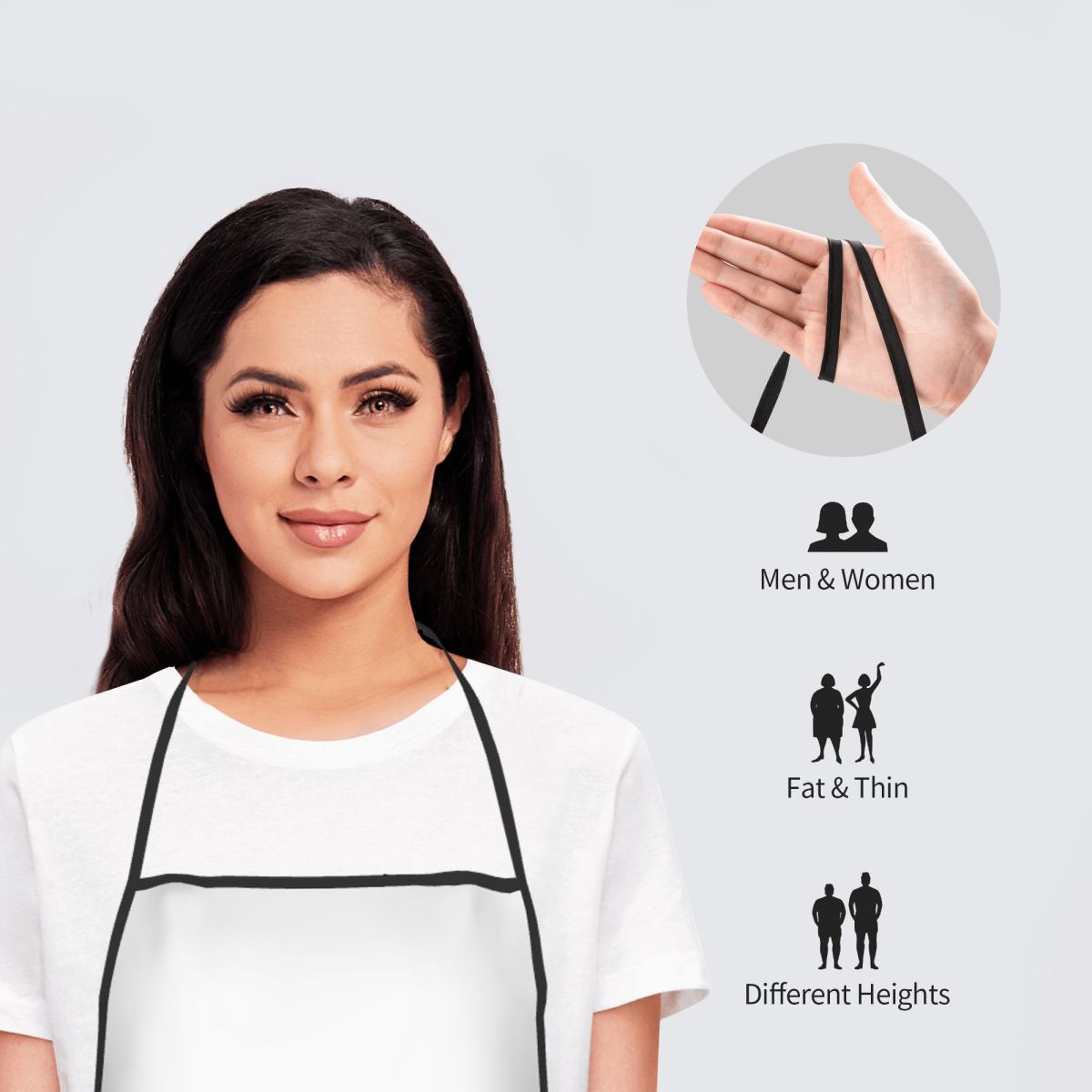 ผ้ากันเปื้อนลายเส้นวาดด้วยมือ  - Kitchen Baking Drawing บทวิจารณ์และราคา