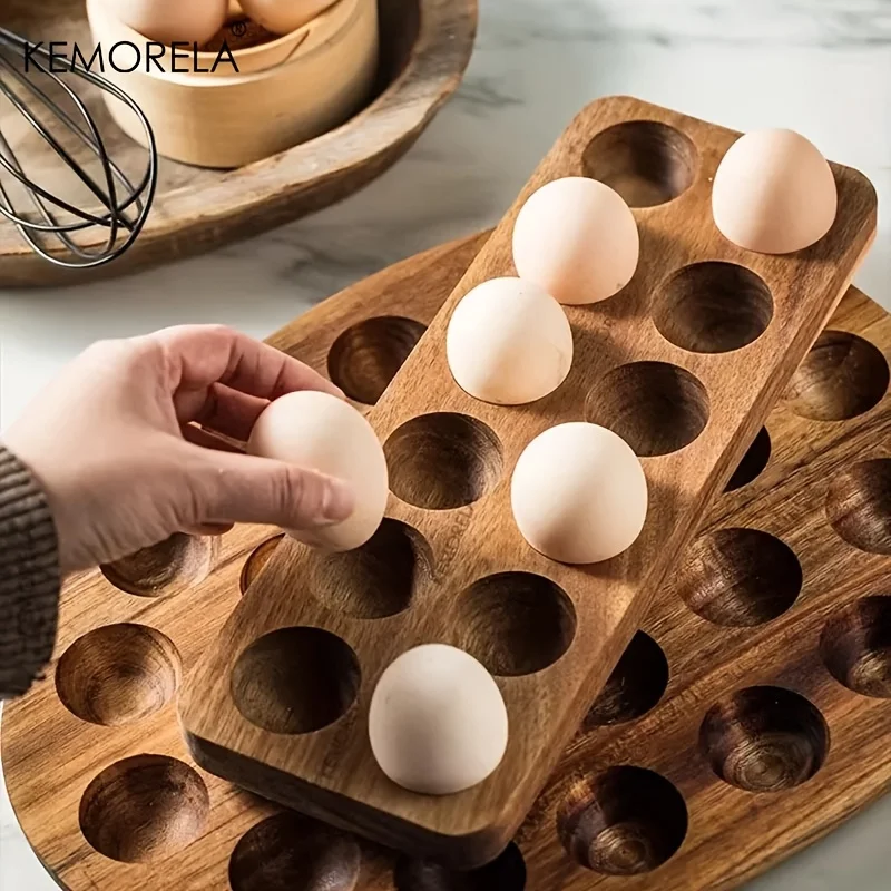 KEMORELA 1PCS โมเดิร์นไม้กล่อง - Kitchen Baking Containers บทวิจารณ์และราคา