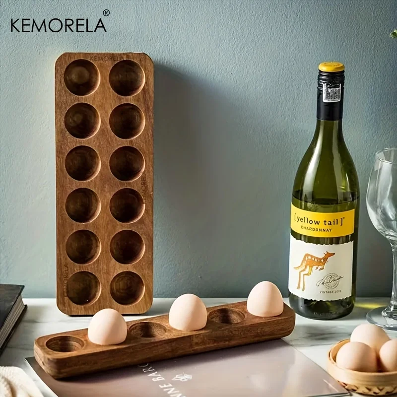 KEMORELA 1PCS โมเดิร์นไม้กล่อง - Kitchen Baking Containers บทวิจารณ์และราคา