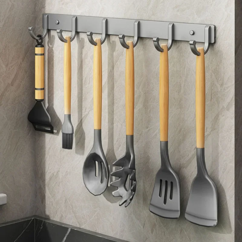 ตะขอแขวนติดผนังอะลูมิเนียม – ต - Kitchen Baking Storage บทวิจารณ์และราคา
