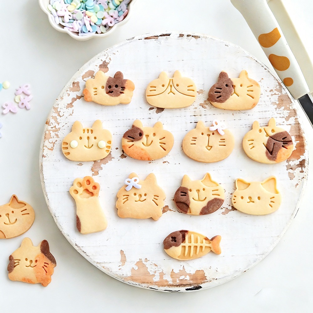 แม่พิมพ์คุกกี้รูปแมวน่ารัก DIY - Baking Kitchen Diy บทวิจารณ์และราคา