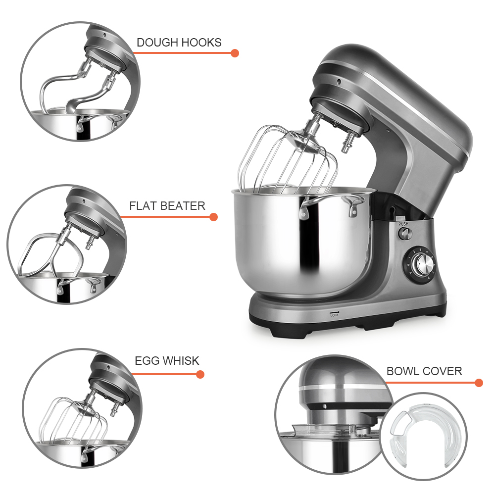 เครื่องผสมอาหารไฟฟ้าขนาดใหญ่ 1 - Kitchen Baking Appliances บทวิจารณ์และราคา