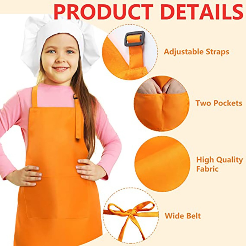 ผ้ากันเปื้อนเด็ก ผ้ากันเปื้อนเ - Baking Kitchen Kids บทวิจารณ์และราคา