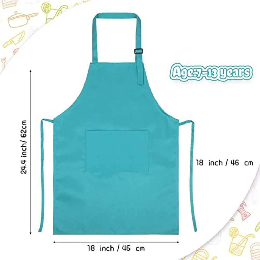 ผ้ากันเปื้อนเด็ก ผ้ากันเปื้อนเ - Baking Kitchen Kids บทวิจารณ์และราคา