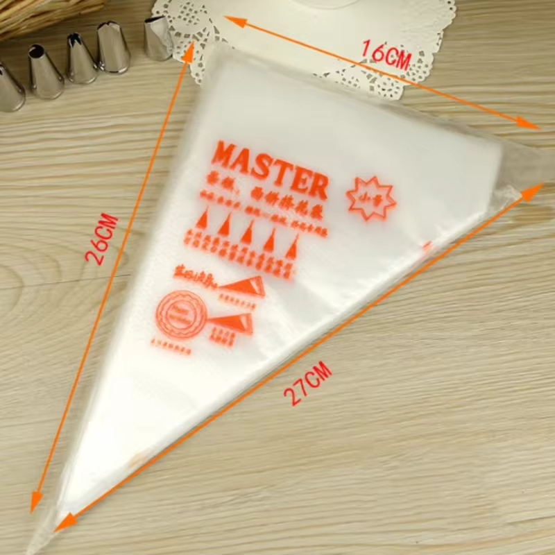 ถุงท่อขนาดใหญ่ 100 ชิ้นถุงขนมแ - Piping Bag Disposable บทวิจารณ์และราคา