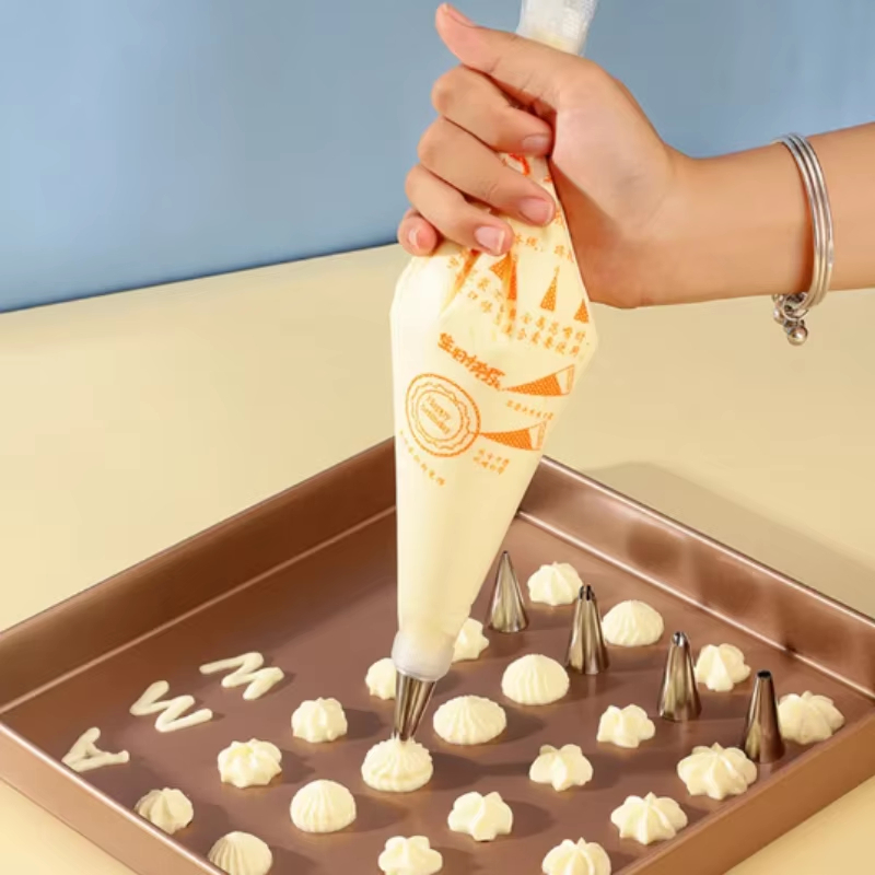 ถุงท่อขนาดใหญ่ 100 ชิ้นถุงขนมแ - Piping Bag Disposable บทวิจารณ์และราคา