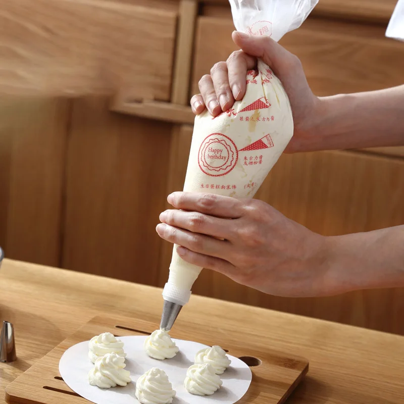 20 ~ 100pcs Disposable Pastry  - Piping Bag Disposable บทวิจารณ์และราคา