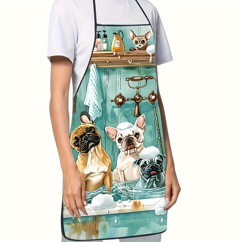 ผ้ากันเปื้อนลายการ์ตูนสุนัขสำห - Baking Kitchen At Home บทวิจารณ์และราคา
