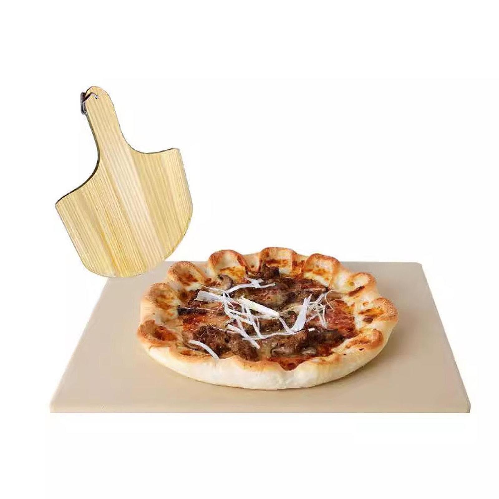 ชุดเตาอบพิซซ่าพร้อมถาดเซรามิกแ - Baking Kitchen At Home บทวิจารณ์และราคา