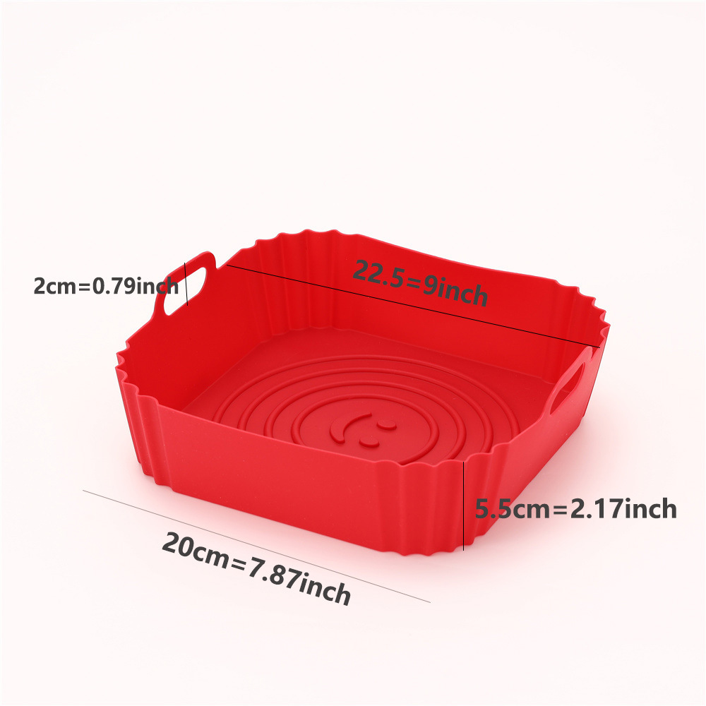 ชุดตะกร้าซิลิโคนสำหรับหม้อทอดไ - Kitchen Baking Tray Set บทวิจารณ์และราคา