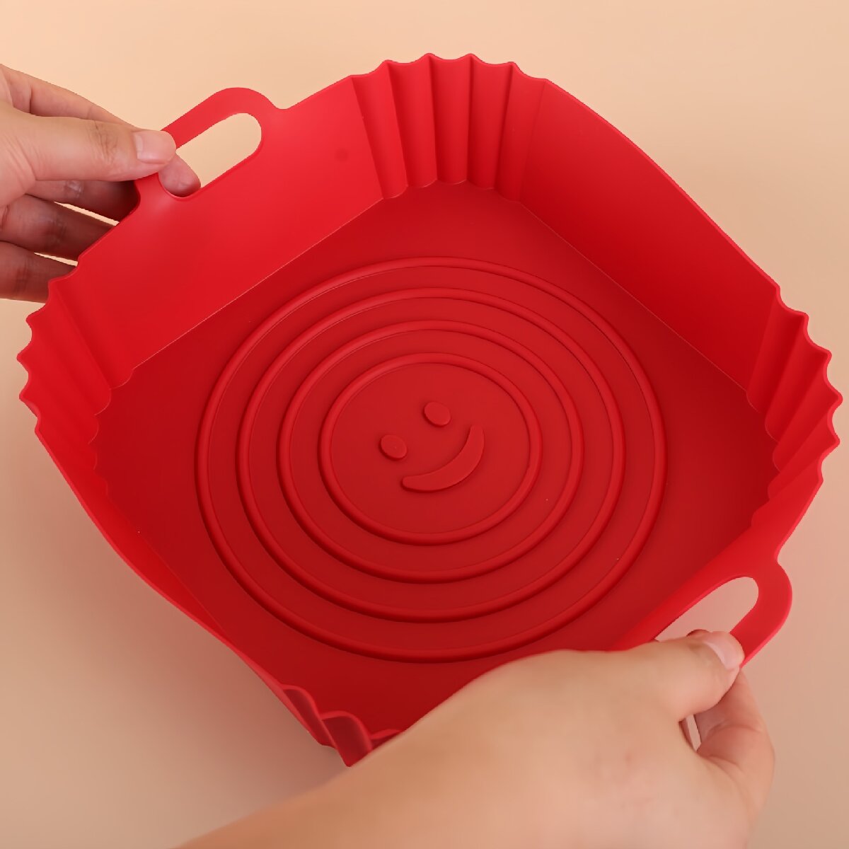ชุดตะกร้าซิลิโคนสำหรับหม้อทอดไ - Kitchen Baking Tray Set บทวิจารณ์และราคา