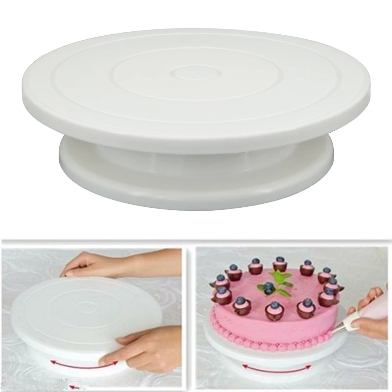 แท่นหมุนเค้ก อุปกรณ์ตกแต่งเค้ก - Kitchen Baking Table บทวิจารณ์และราคา